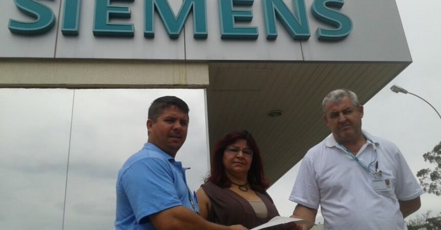 Funcionária é reintegrada na Siemens