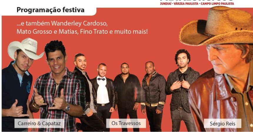 Veja a programação completa da festa de 1 º de maio