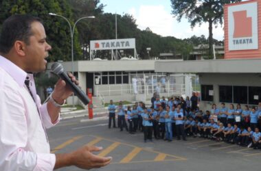 Mudança de horários na Takata