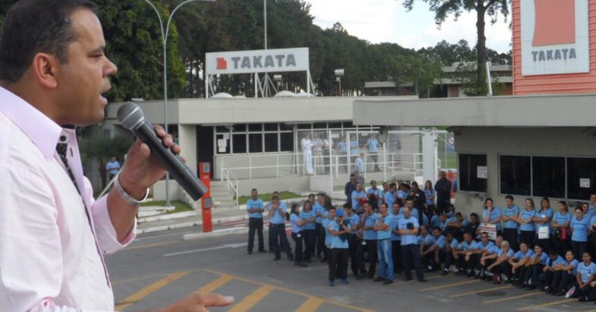 Mudança de horários na Takata