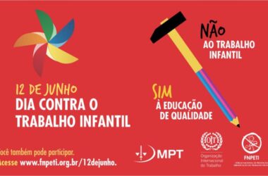 Segundo Ministério 5,6 mil crianças deixaram o trabalho infantil em 12 meses