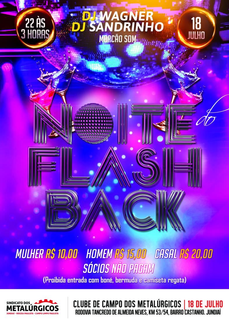 Sábado, 15: dia do Flash Back com banda BR-80 no Clube Português