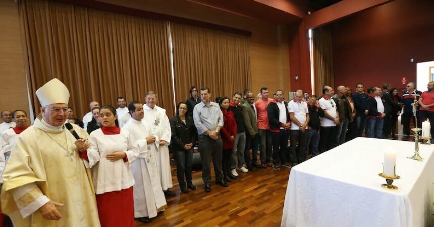 Bispo Dom Vicente celebra missa em ação de graças pelo Dia do Trabalho