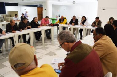Ataques contra direitos dos trabalhadores e aposentados pautaram reunião intersindical