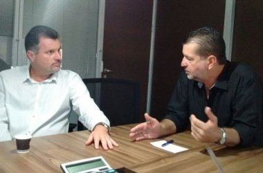 Deputado estadual Junior Aprillanti visita diretoria do Sindicato