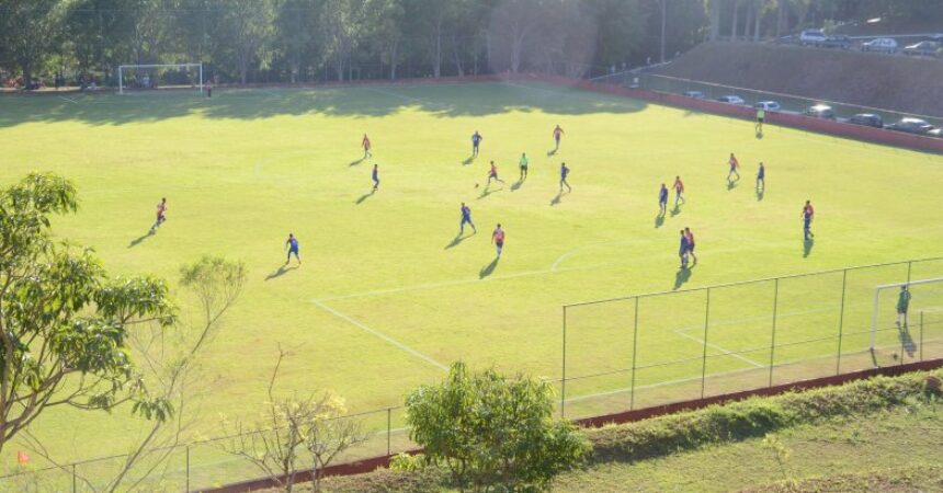 Jogos truncados e poucos gols na abertura do Torneio de Futebol dos Veteranos