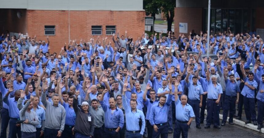 Trabalhadores da Thyssenkrupp aderem à  Greve Geral