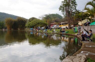 Pescadores se divertiram no Torneio de Pesca dos Metalúrgicos