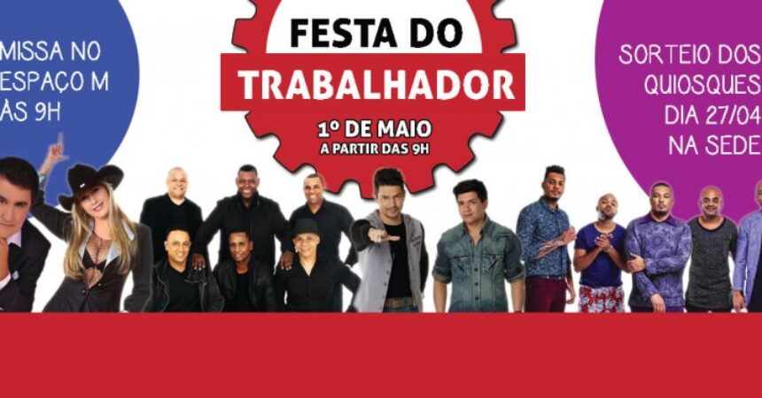 Confira a programação e venha curtir essa festa!