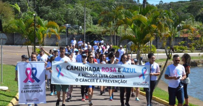 Saúde e bem-estar: Caminhada Rosa e Azul será neste domingo (20)