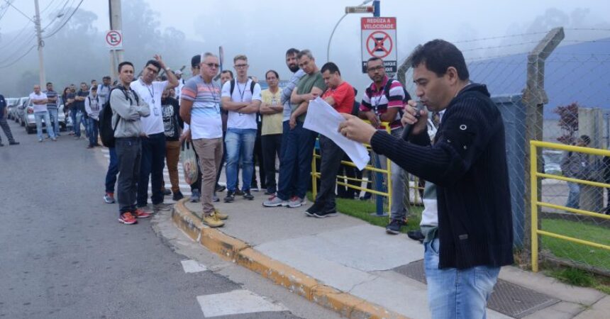 Sindicato mobiliza trabalhadores da Sulzer em torno de reivindicações