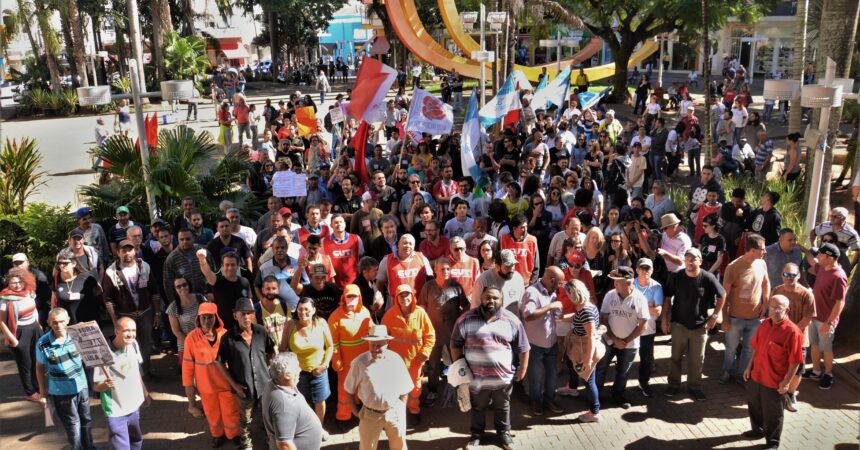 Atos e paralisações marcam dia da Greve Geral em Jundiaí