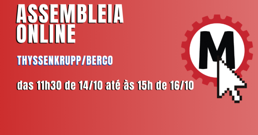 Thyssenkrupp/Berco: trabalhadores avaliam acordo de compensação de horas