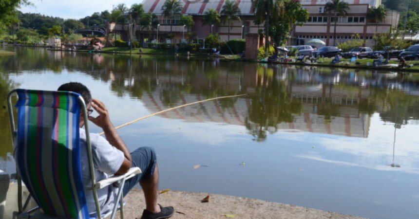 Neste sábado (24) tem pescaria no Lago Grande