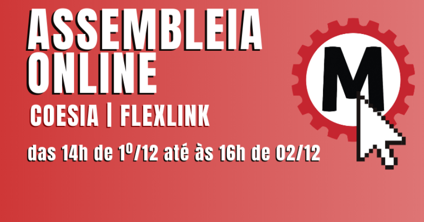 Companheiros da Coesia / Flexlink avaliam Calendário de Compensações 2021
