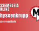 Trabalhadores da Thyssenkrupp aprovam gratificação pela fixação de turnos