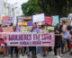 Passeata pelo Centro marca Dia Internacional da Mulher em Jundiaí