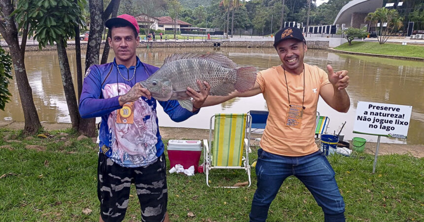 Mais de 50 pescadores sábado no Lago Grande. E no próximo sábado, dia 11 tem mais