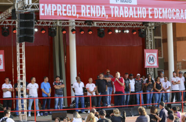 1° de Maio, Dia do Trabalhador. Uma grande festa do Clube de Campo dos Metalúrgicos