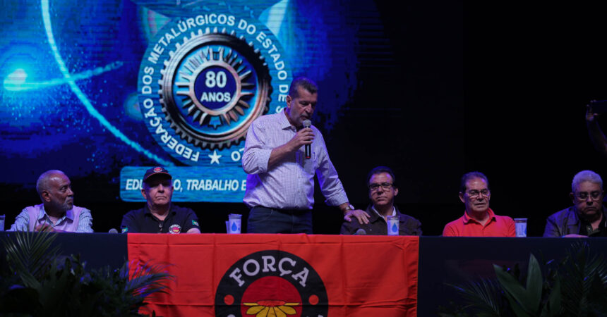 Na Festa da Federação, Ministro Luiz Marinho defende união de centrais e sindicatos