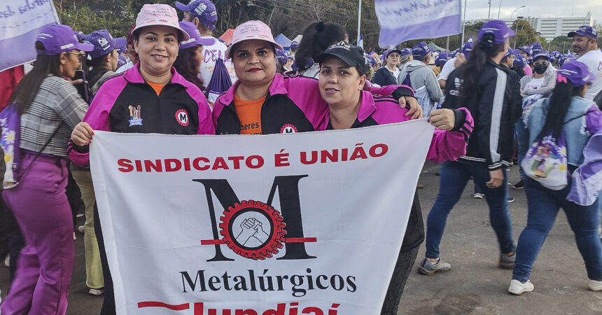 Diretoras do Sindicato participam da Marcha das Margaridas em Brasília