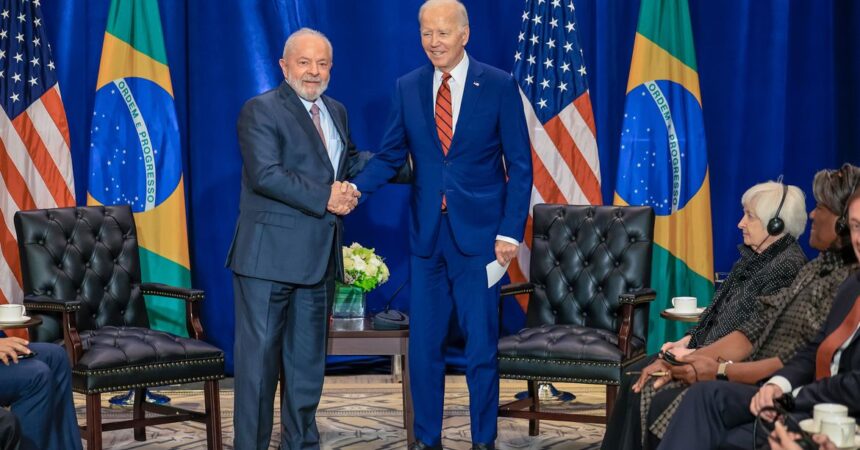 Lula e Biden lançam coalizão em defesa dos direitos trabalhistas