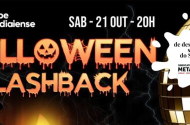 Sócios do Sindicato tem 50% de desconto no Halloween Flashback