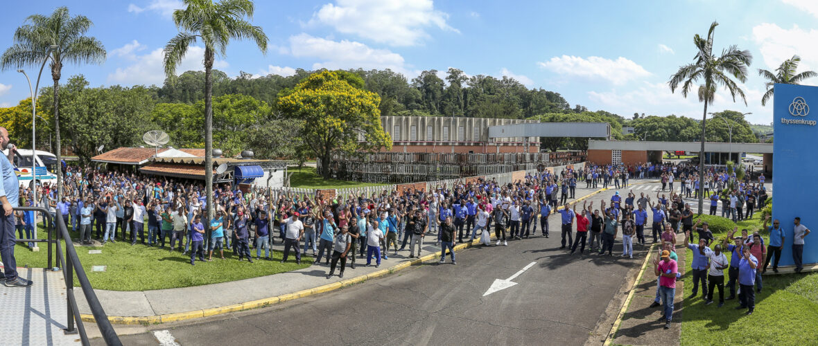 Companheiros da ThyssenKrupp e Bercosul aprovam sistema de compensação de horas