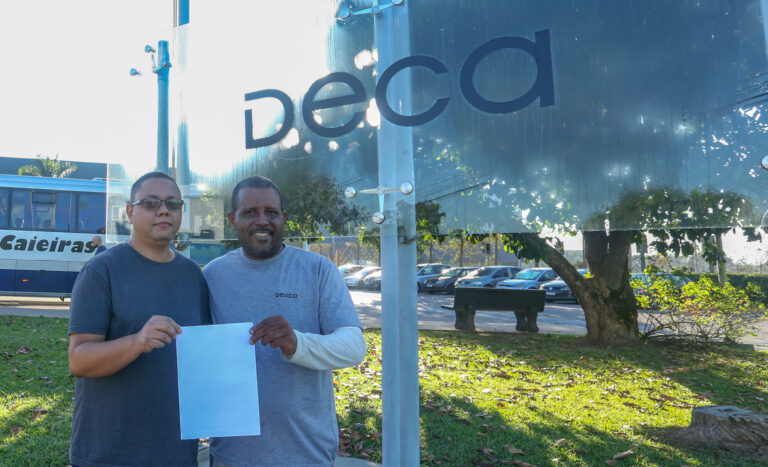 Companheiro reintegrado na Dexco