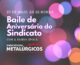 Convites à venda para o Baile de Aniversário do Sindicato