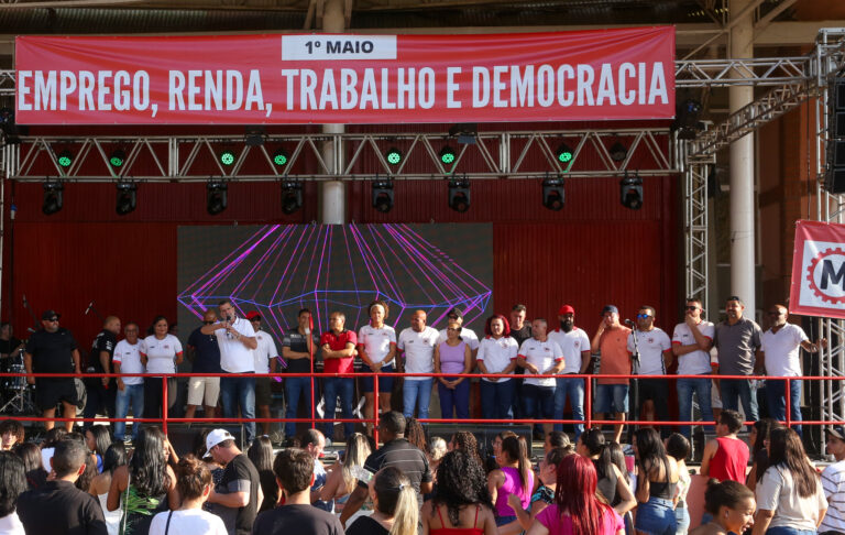 Assista aqui ao vídeo que mostra como foi a Festa do 1º de Maio