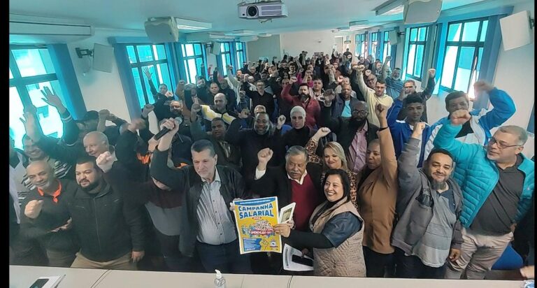 Campanha Salarial: Assembleia domingo, dia 15, às 9hs na Sede Central
