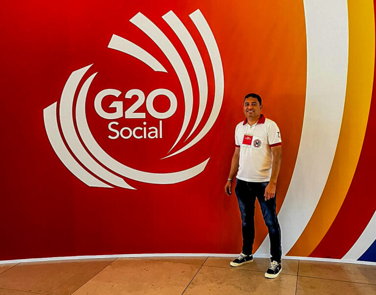 Diretor do Sindicato participa da reunião do G20 Social no Rio de Janeiro