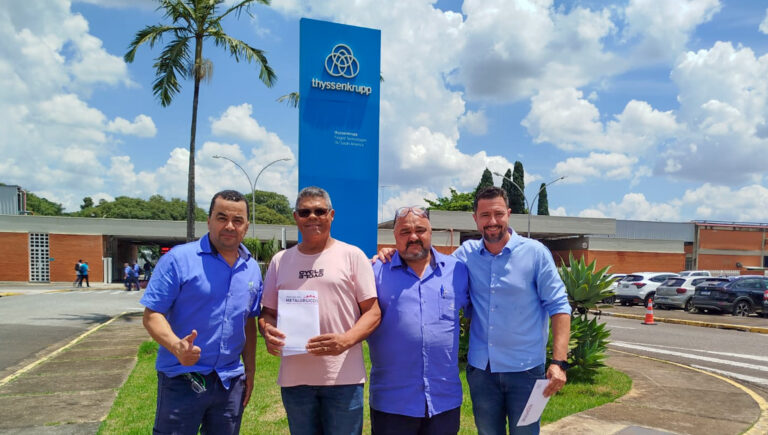 Sindicato garante reintegração de trabalhador na Thyssenkrupp