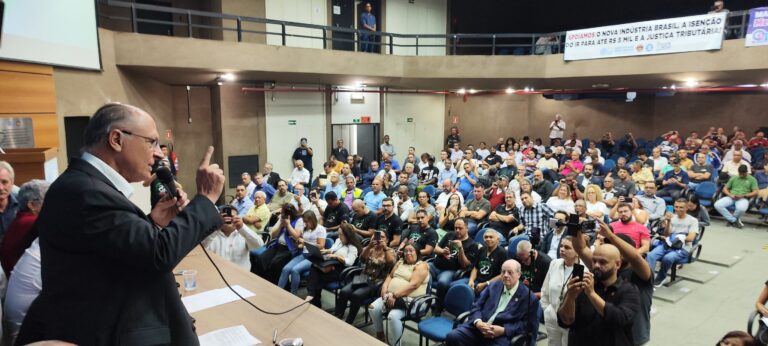 Diretoria do Sindicato participa de evento com o vice-presidente Alckmin