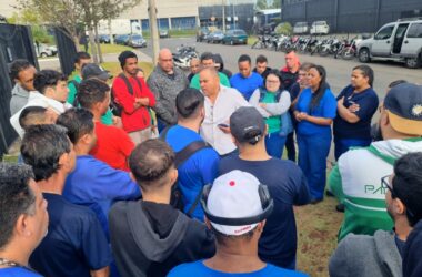 Trabalhadores na Megabarre entram em greve