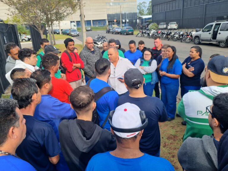 Trabalhadores na Megabarre entram em greve