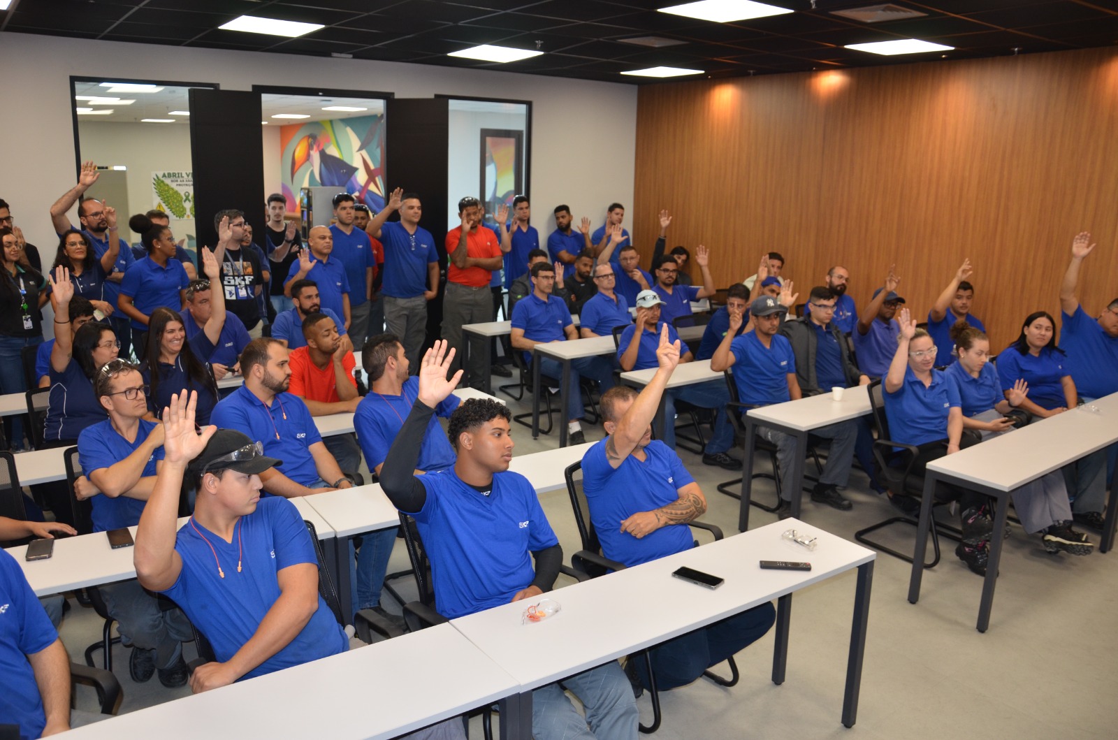 Assembleia aprova calendário de compensações e marca atuação do sindicato na SKF