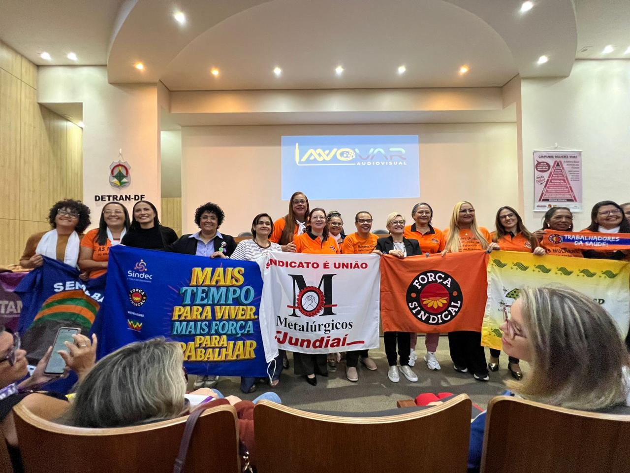Sindicato fortalece protagonismo feminino em formação nacional em Brasília